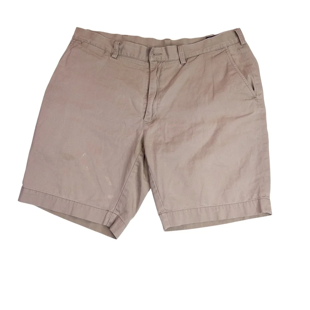 Polo Ralph Lauren Shorts Mens 36 Tan Fair Classic Fit 9 Inseam Chino Cotton